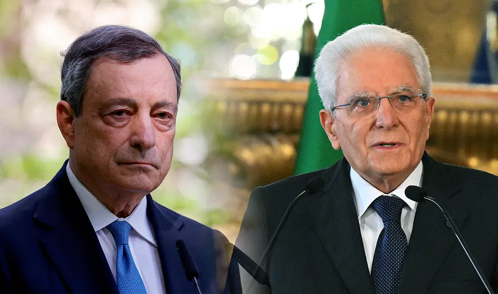 Italia en caos. Presidente disuelve el parlamento. Foto: EFE