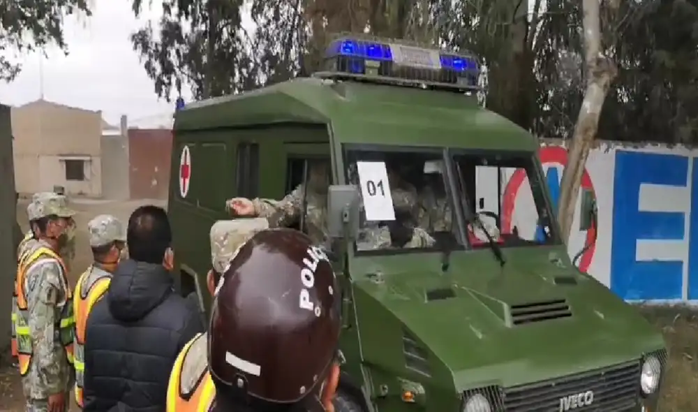 Un joven de 18 años falleció en una práctica de tiro en Lambayeque. Foto: captura de vídeo/ Tvi Noticias