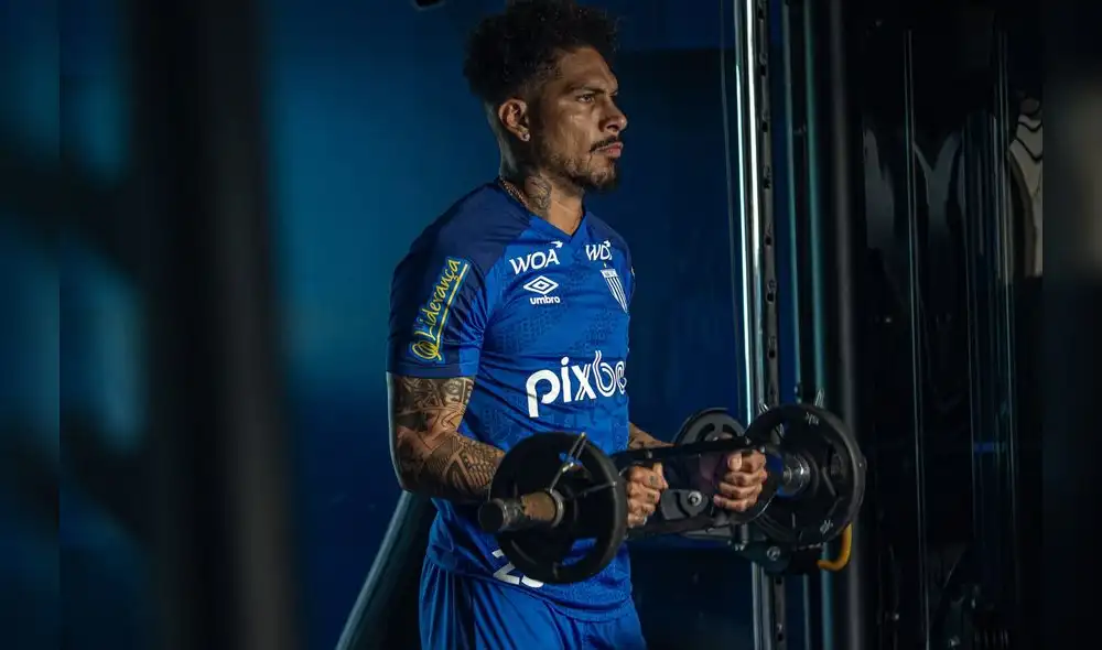 Paolo Guerrero. Foto: @AvaiFC