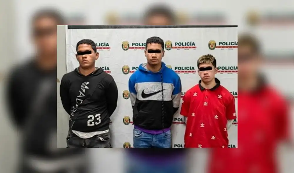 Los asaltantes fueron llevados a la Comisaría de La Noria. Foto: PNP