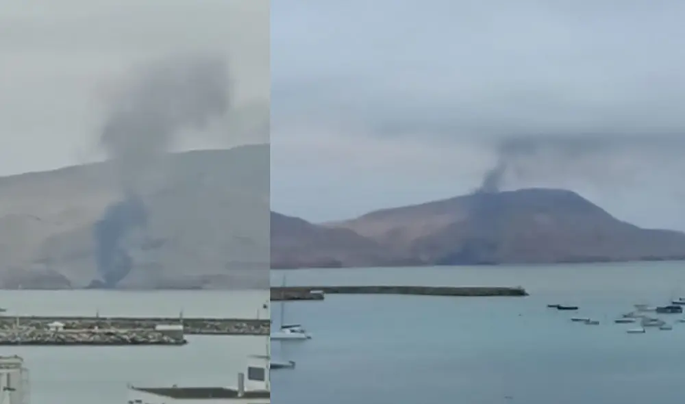 Explosión generó sorpresa en la población. Foto: captura de Twitter Explosión generó sorpresa en la población. Foto: captura de Twitter