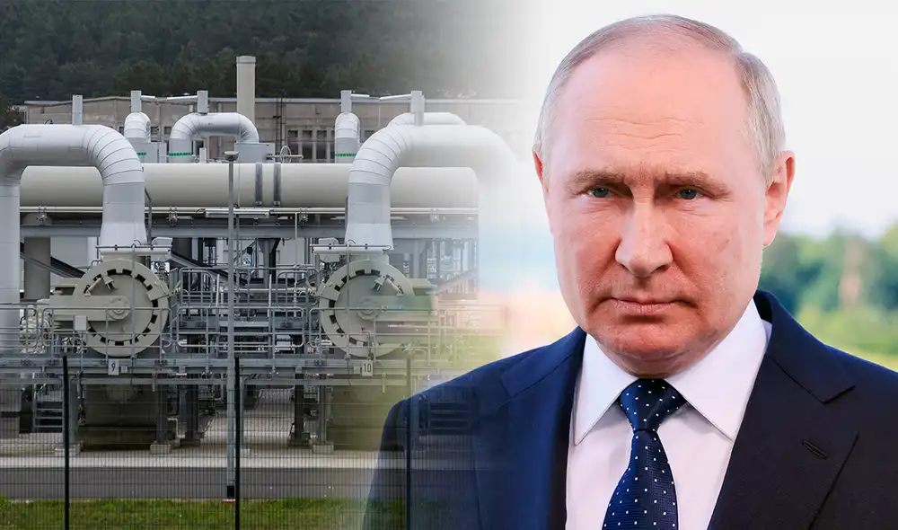 Putin advirtió de los posibles problemas técnicos que podría sufrir el gasoducto. Foto: composición LR/AFP Putin advirtió de los posibles problemas técnicos que podría sufrir el gasoducto. Foto: composición LR/AFP