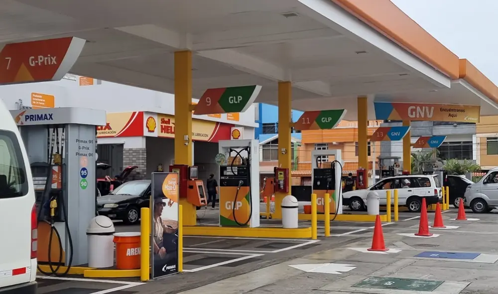 Se observó conos en los grifos que ya no contaban con suministro de GLP. Foto: María Pía Ponce/ URPI-LR Se observó conos en los grifos que ya no contaban con suministro de GLP. Foto: María Pía Ponce/ URPI-LR