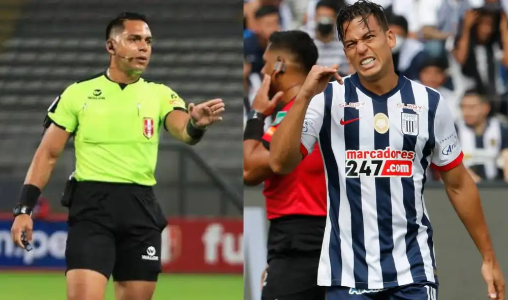 Cristian Benavente fue expulsado. Se decía que insultó al árbitro, pero Diego Saffadi lo defendió. Foto: composición LR/Luis Jiménez/La República/Twitter/@gersoncuba2603