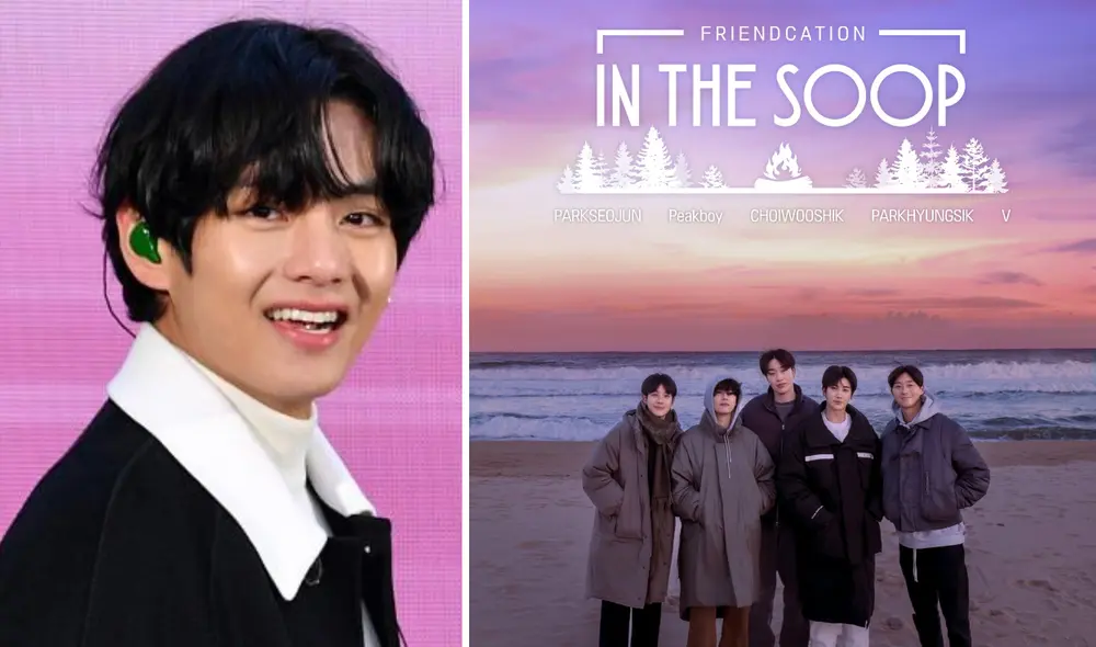 Taehyung de BTS regresa con un nuevo programa de variedades llamado "In the soop: Friendcation" junto a Wooga squad. Foto: composición La República/BIGHIT/JTBC