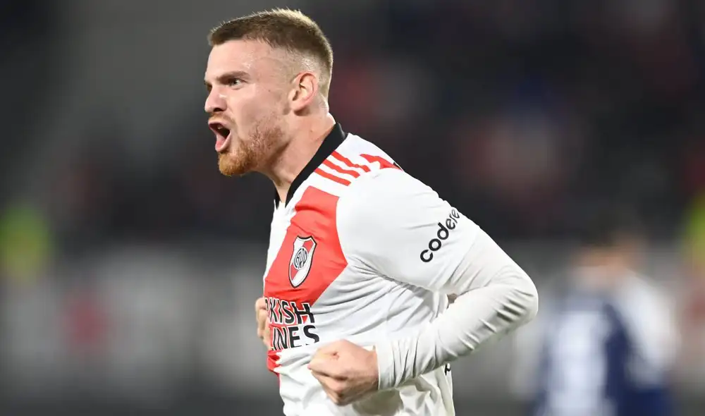 Los millonarios vencieron gracias al gol de Lucas Beltrán. Foto: Twitter River Plate Los millonarios vencieron gracias al gol de Lucas Beltrán. Foto: Twitter River Plate