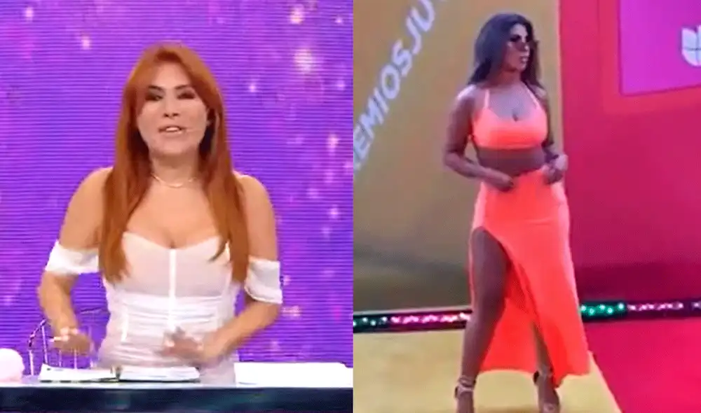 Magaly Medina habló del look que usó Yahaira Plasencia para los Premios Juventud 2022. Foto: composición LR/ATV