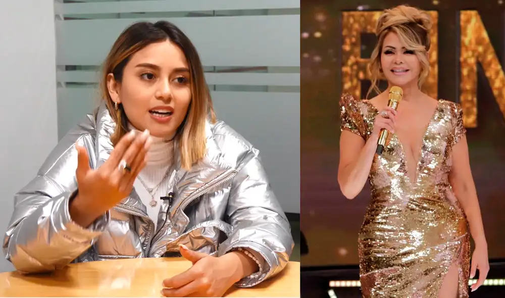 Amy Gutiérrez no se sintió cómoda con el apelativo que le puso Gisela Valcárcel. Composición: Captura LR / Instagram Gisela Valcárcel
