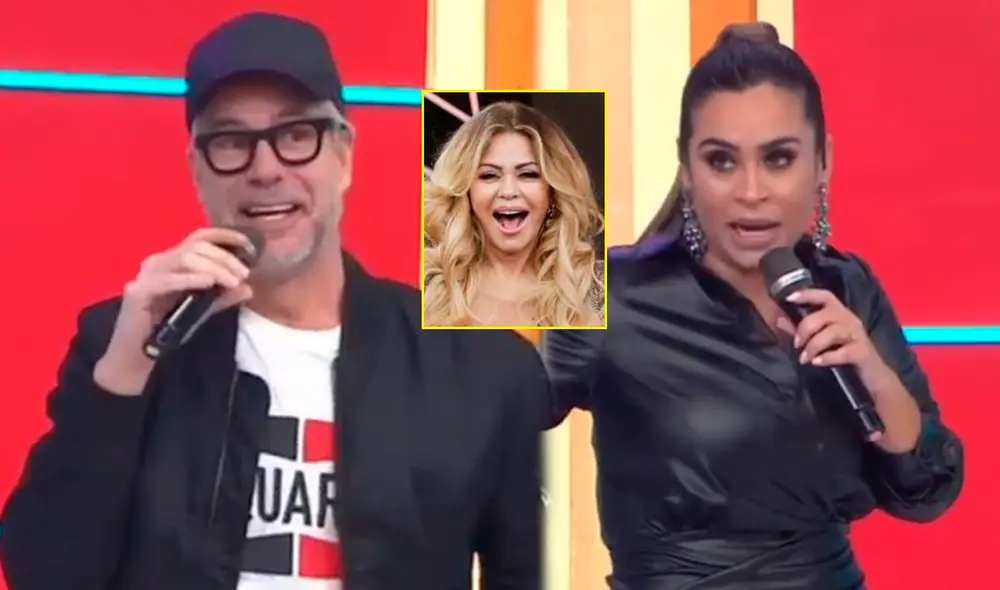 Diego Bertie dejó sorprendida a Ethel Pozo. Foto: capturas América TV