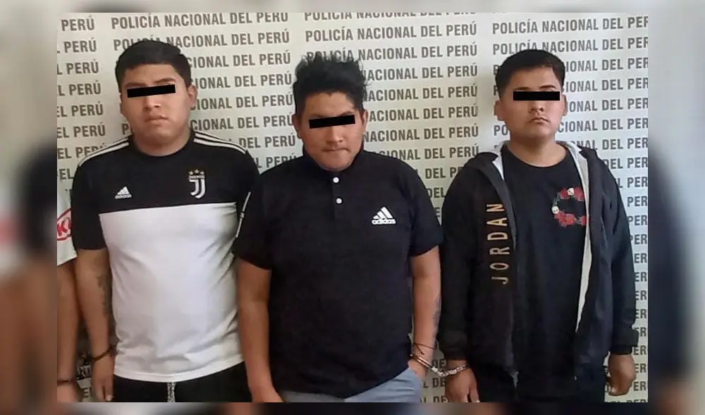 Sujetos se dedicarían a los asaltos a mano armada. Foto: PNP