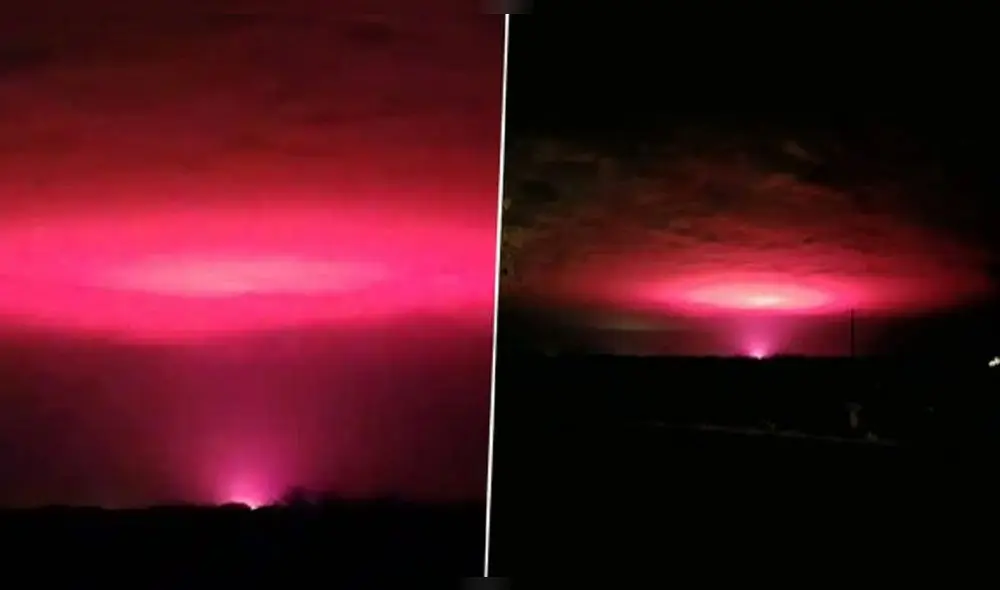 El fenómeno despertó numerosas suposiciones, aunque ninguna acertada. Foto: @earthskyscience/Twitter