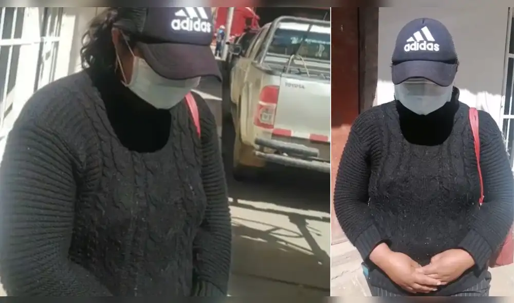 La mujer manifestó que llegó a Juliaca tras una promesa de trabajo que le hizo el dueño de una cantina. Foto: Captura de Pantalla de Facebook de Radio Pachamama