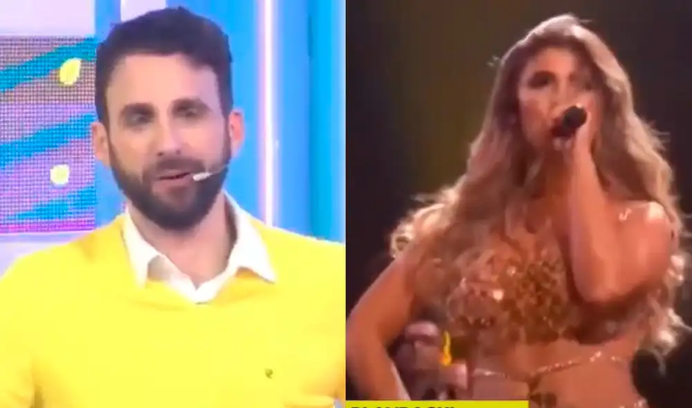 Rodrigo González no dudó en felicitar a Yahaira Plasencia por participar en el homenaje al Gran Combo. Foto: composición LR/captura Willax TV Rodrigo González no dudó en felicitar a Yahaira Plasencia por participar en el homenaje al Gran Combo. Foto: composición LR/captura Willax TV