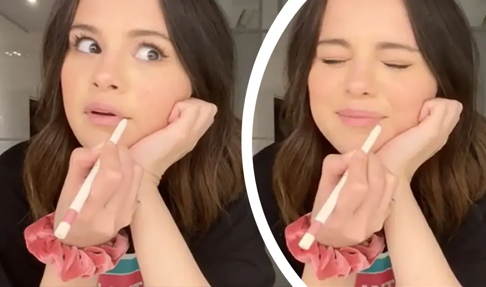 Selena Gomez 'agradeció' a su nana por exponerla en TikTok. Foto: captura Selena Gomez/TikTok