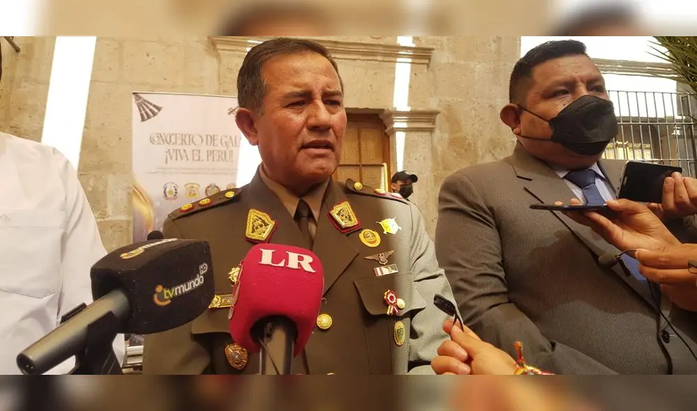 El general de la brigada, Fernando Rodríguez Huanqui, brindó detalles acerca de la próxima actividad. Foto: Alexis Choque/URPI-LR El general de la brigada, Fernando Rodríguez Huanqui, brindó detalles acerca de la próxima actividad. Foto: Alexis Choque/URPI-LR