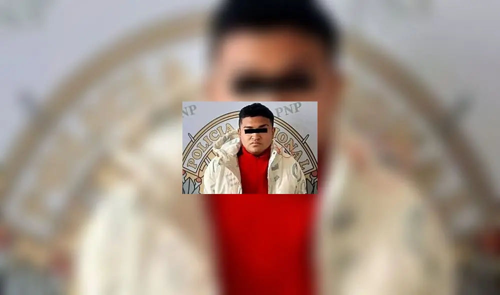 El intervenido fue identificado como Nick Brayan Castro Cruzado (19). Foto: PNP El intervenido fue identificado como Nick Brayan Castro Cruzado (19). Foto: PNP