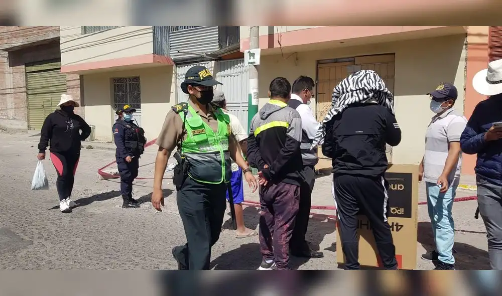 Arequipa. Cadáver fue levantado por las autoridades. Foto: Alexis Choque/URPI