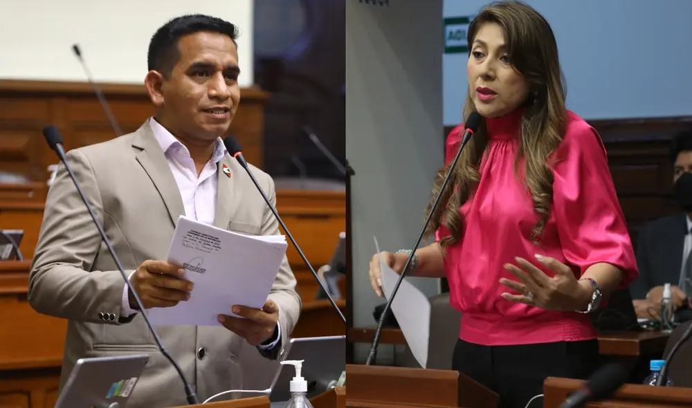 En una grabación filtrada, Camones califica de "banda delincuencial" a Acción Popular. Foto: composición/Congreso En una grabación filtrada, Camones califica de "banda delincuencial" a Acción Popular. Foto: composición/Congreso