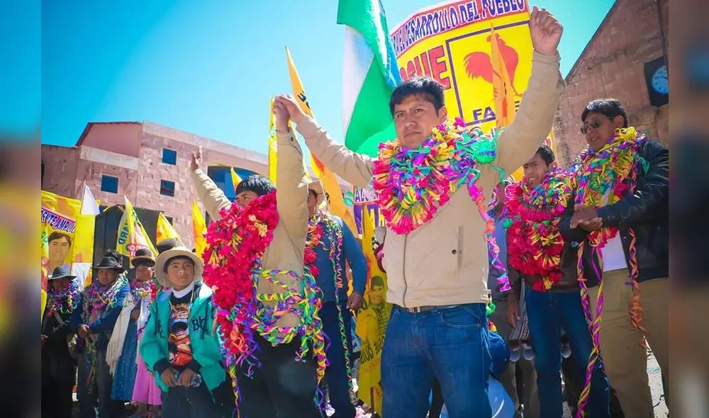 El candidato Richard Hancco está a la espera del pronunciamiento del JNE. Foto: Liubomir Fernández/La República