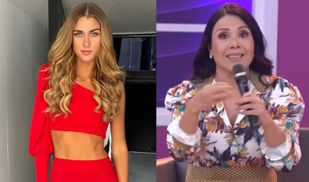 Tula Rodríguez reveló durante "En boca de todos" que Alessia está llevando clases de oratoria. Foto: composición Alessia Rovegno/Instagram/América TV