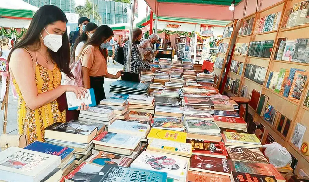 Libros. Feria va hasta el 7 de agosto. Hay 141 expositores y las entradas están desde S/5. Adultos mayores no pagan. Foto: difusión Libros. Feria va hasta el 7 de agosto. Hay 141 expositores y las entradas están desde S/5. Adultos mayores no pagan. Foto: difusión