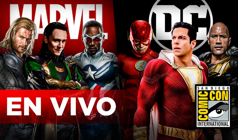 Marvel y DC llegan a la Comic Con 2022 este sábado 23 de julio con novedades sobre la Fase 5 del UCM y demás películas. Foto: composición Jazmin Ceras/ La República/ Marvel Studios/ Warner Bros