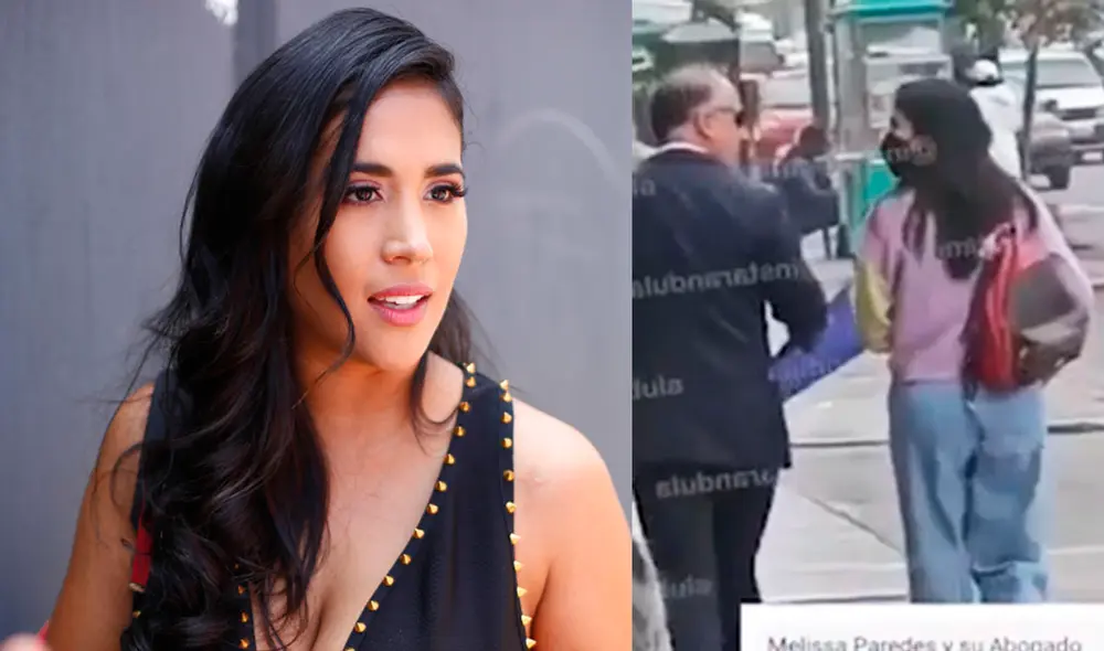 Melissa Paredes continúa en una batalla legal con Rodrigo Cuba. Foto: El Popular / captura Instarándula