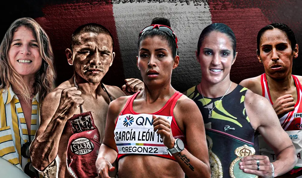 Kimberly García es una de las atletas más destacadas del deporte peruano. Foto: composición de Jazmín Ceras/La República/Andina