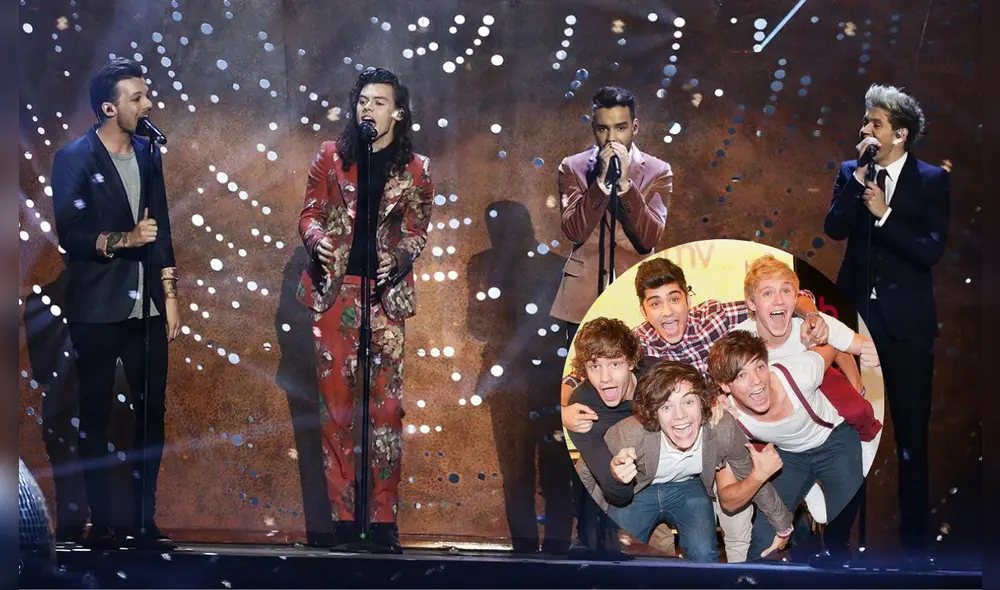 One Direction estrenó su primer álbum "Up all night" en el 2011. Foto: composición LR/Glamour/Vanity Fair