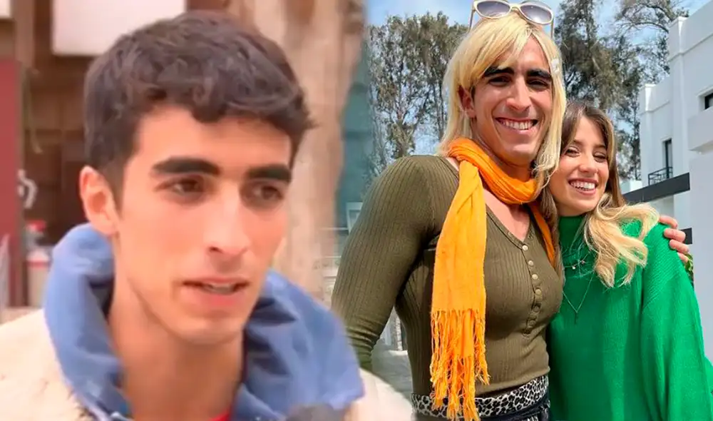 Jorge Guerra aseguró tener una buena relación con Karime Scander en la vida real. Foto: composición/captura América TV/Instagram