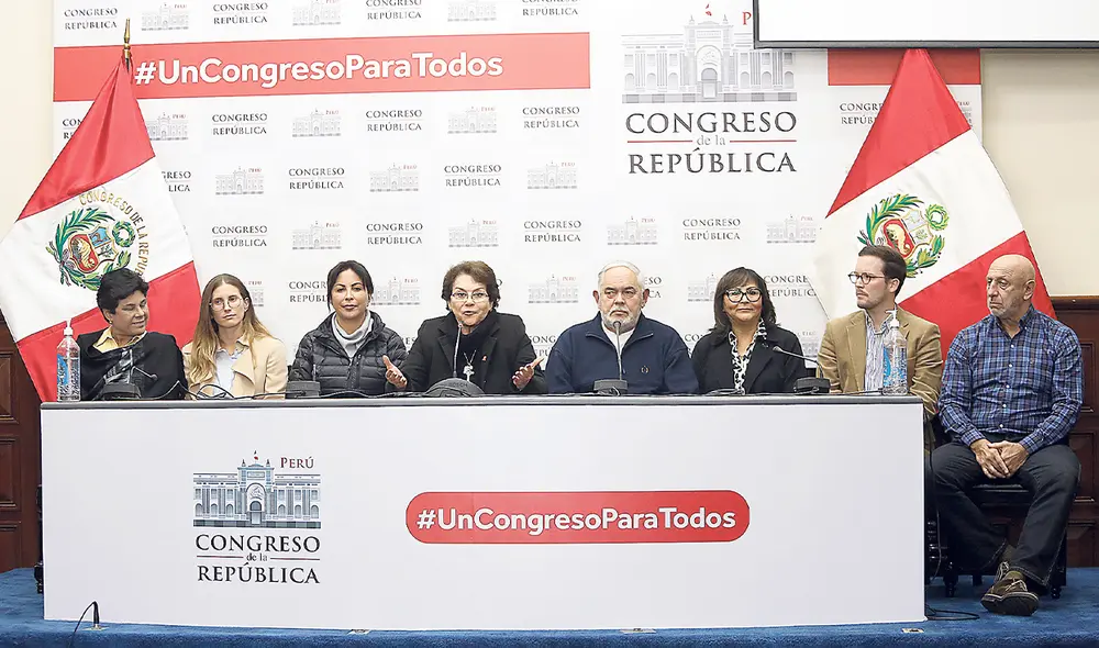 El sábado, Renovación Popular oficializó la candidatura de su reciente integrante, Gladys Echaíz, para la presidencia del Congreso. Foto: Antonio Melgarejo/La República
