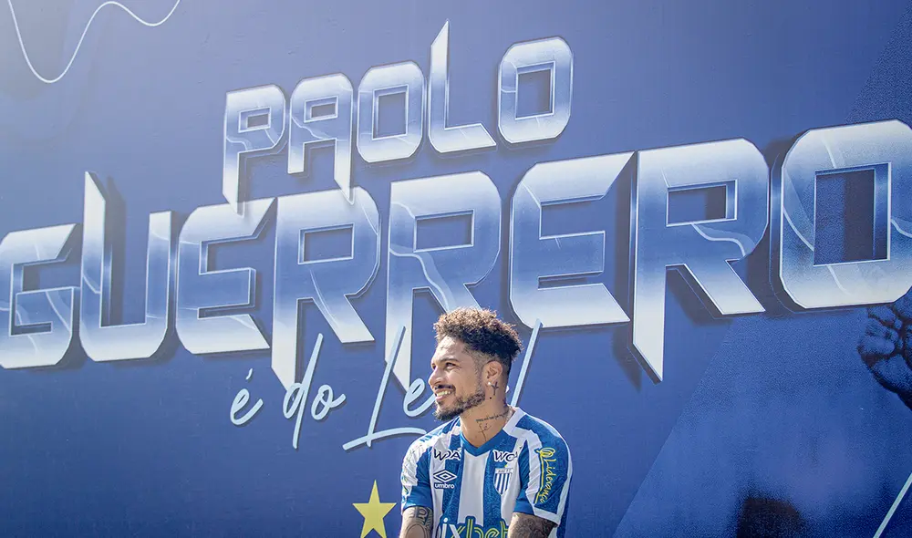 Estrella. Paolo no juega de manera oficial desde octubre del 2021, cuando Perú venció 2-0 a Chile por eliminatorias. Foto: Avaí FC