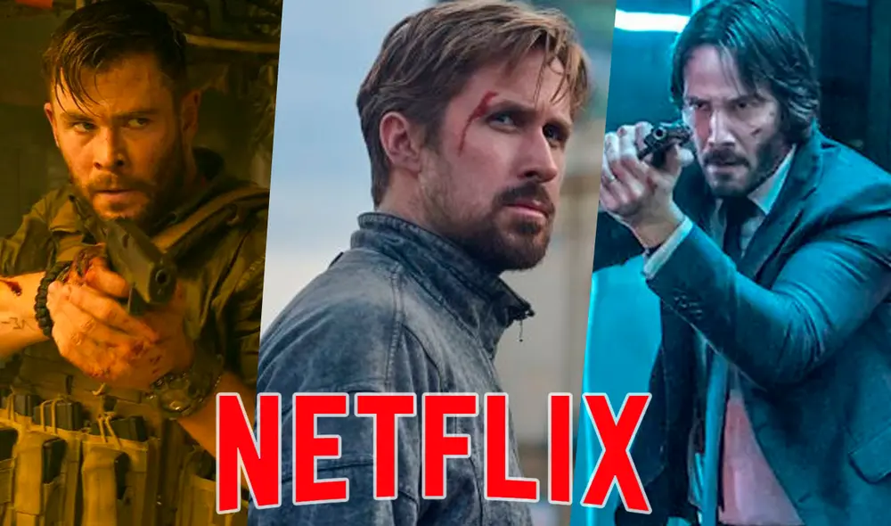 Desde "John Wick" a "Extraction", estas son las recomendaciones si te gustó "El agente invisible". Foto: composición LR / Netflix / 87Eleven Desde "John Wick" a "Extraction", estas son las recomendaciones si te gustó "El agente invisible". Foto: composición LR / Netflix / 87Eleven