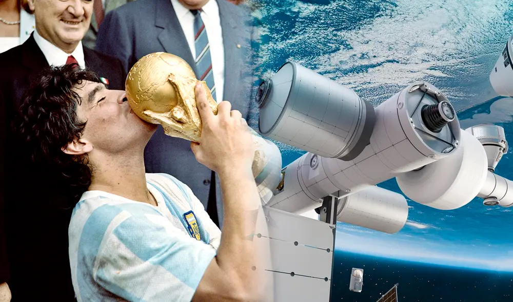 La recolección de frases e imágenes en reconocimiento a Maradona durará varios meses. Foto: composición LR / AFP