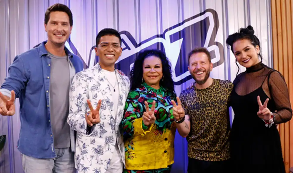 Así quedaron conformados los equipos de La Voz Perú. Foto: difusión/Latina