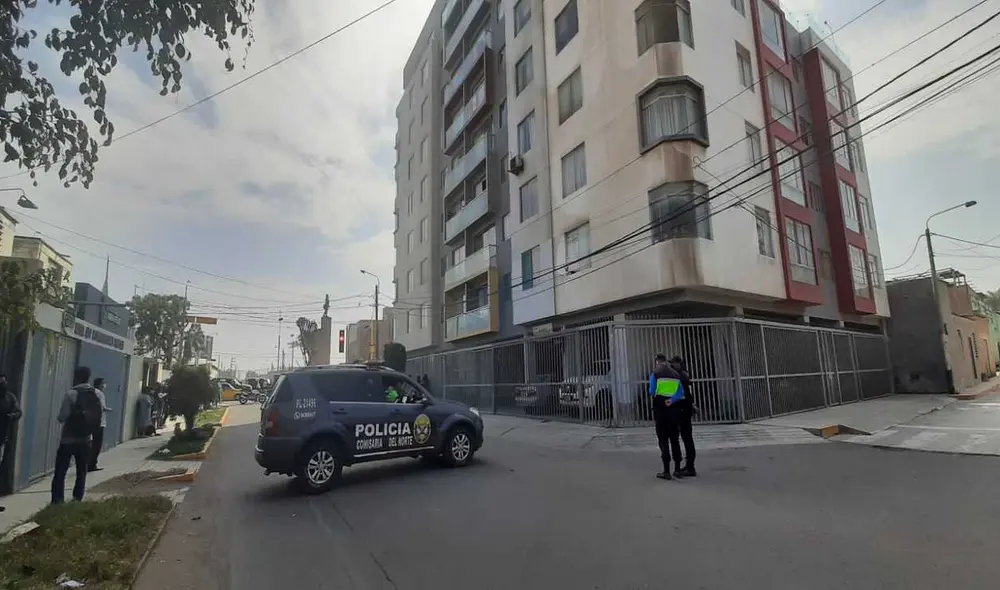 El hecho se reportó en un edificio de departamentos ubicado en la avenida Salaverry. Foto: URPI/LR- Norte El hecho se reportó en un edificio de departamentos ubicado en la avenida Salaverry. Foto: URPI/LR- Norte