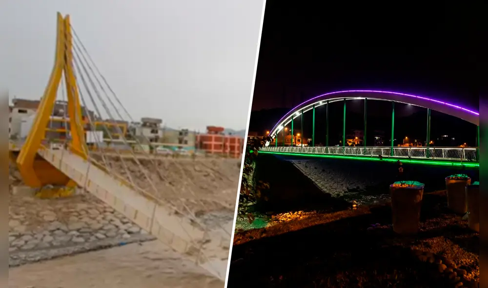 El puente Solidaridad fue construido durante la segunda gestión de Luis Castañeda Lossio. Foto: composición/captura de YouTube/MML
