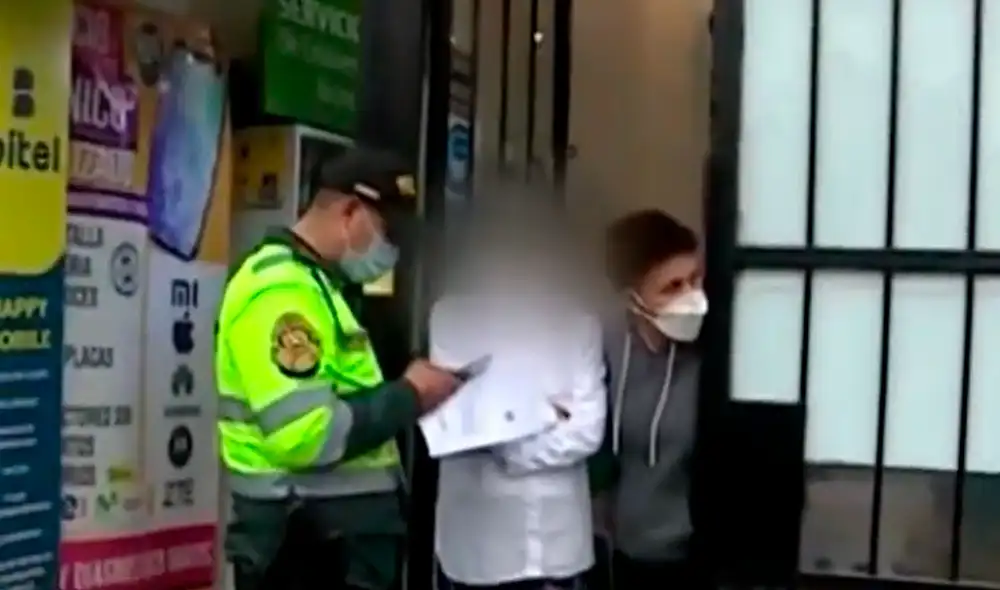 Extorsionadores le exigen miles de soles a dueña de restaurante. Foto captura Latina