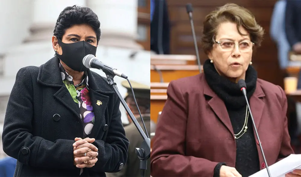 Norma Yarrow se pronunció sobre la candidatura de Gladys Echaíz. Foto: composición LR/Andina/Congreso Norma Yarrow se pronunció sobre la candidatura de Gladys Echaíz. Foto: composición LR/Andina/Congreso