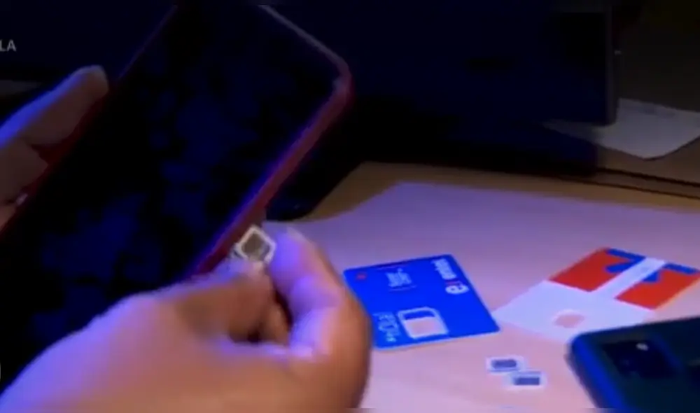 Delincuentes logran cancelar chips para luego portar el número a otro operador. Foto: captura "Domingo al día" Delincuentes logran cancelar chips para luego portar el número a otro operador. Foto: captura "Domingo al día"