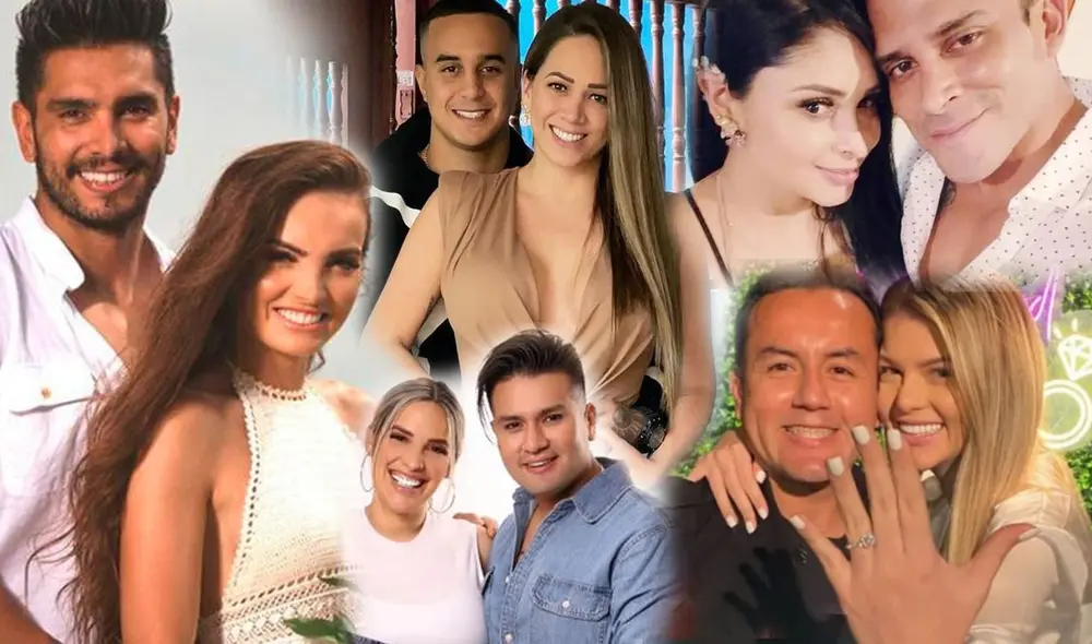 Estas son algunas parejas que ya se comprometieron, pero aún no hay fecha de boda. Foto: composición LR/ brunehorna/Instagram / cassandrasanchez/Instagram / rafaelcardozo/Instagram