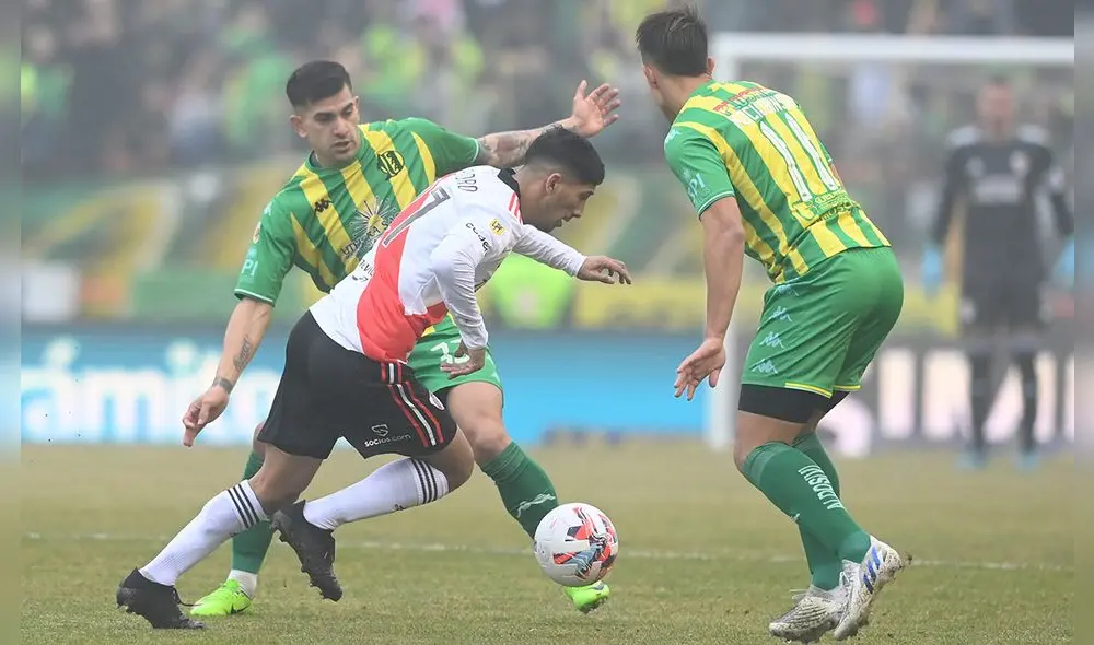 River no logra abrir el marcador ante Aldosivi. Foto: Twitter/River Plate River no logra abrir el marcador ante Aldosivi. Foto: Twitter/River Plate