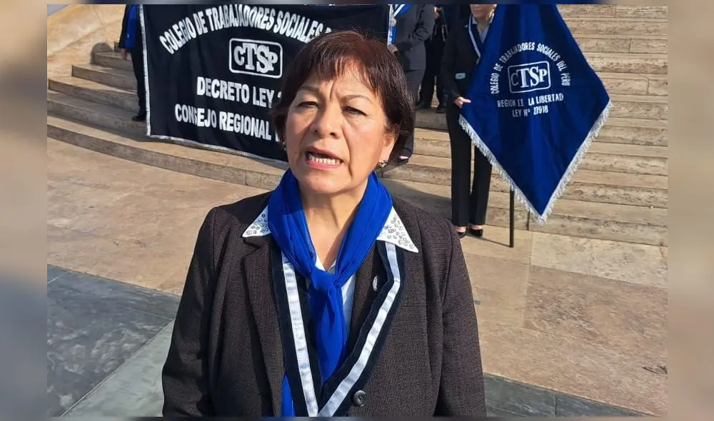 Decana del Colegio de Trabajadores Sociales detalló que en la región de La Libertad existen 808 agremiados. Foto: Hugo Rodriguez/La República Decana del Colegio de Trabajadores Sociales detalló que en la región de La Libertad existen 808 agremiados. Foto: Hugo Rodriguez/La República