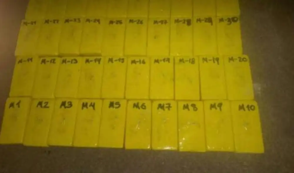 La droga estaba camuflada en el camión en el que se transportaban cajas de frutas. Foto: cortesía/Cusco en Portada