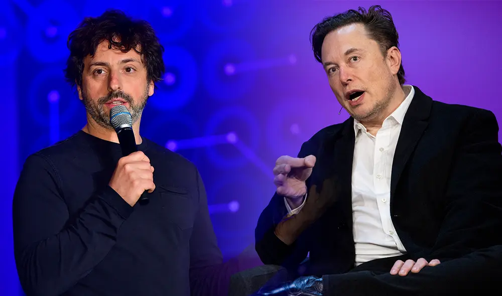 Elon Musk es considerada la persona más rica del planeta y Sergey Brin, la octava. Foto: AFP Elon Musk es considerada la persona más rica del planeta y Sergey Brin, la octava. Foto: AFP