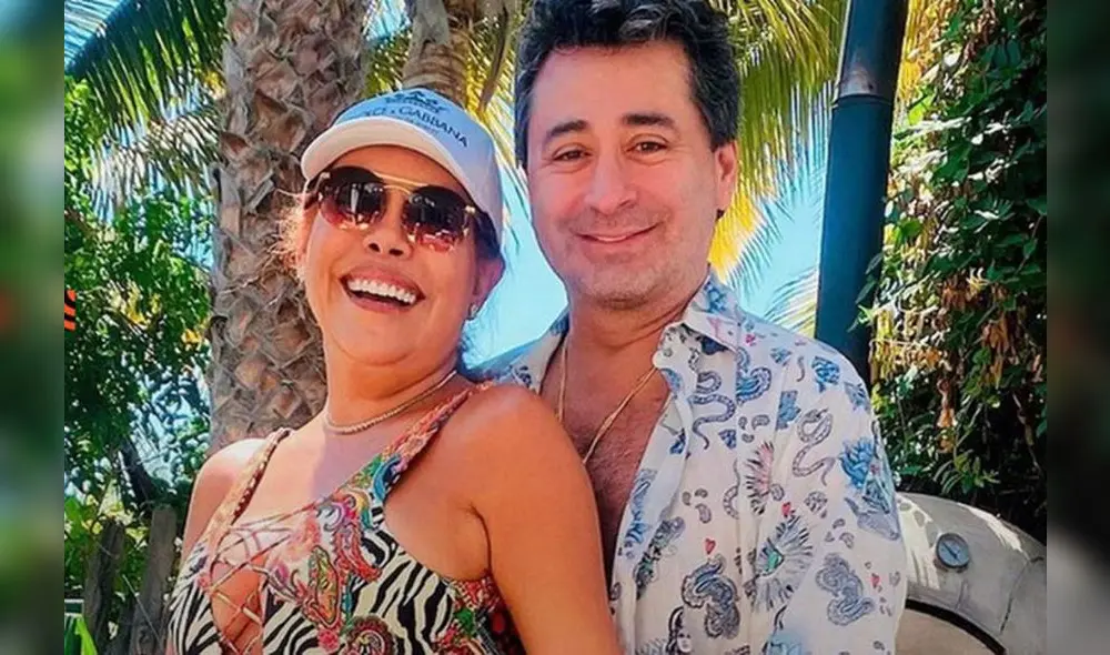 La periodista de ATV y su esposo gozan de vacaciones en los Estados Unidos. Foto: Magaly Medina/Instagram La periodista de ATV y su esposo gozan de vacaciones en los Estados Unidos. Foto: Magaly Medina/Instagram