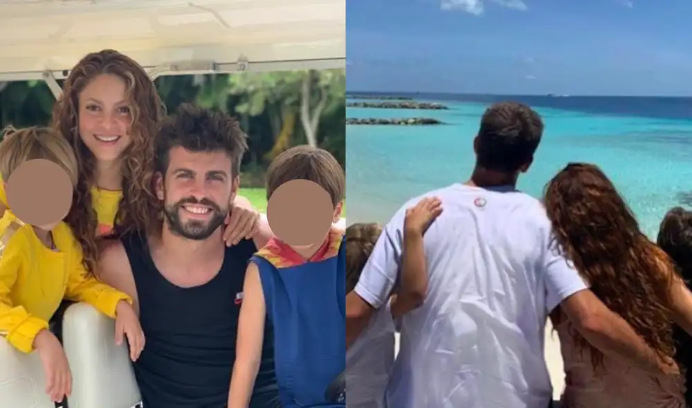 Shakira y Gerard Piqué viajarían a las Bahamas con sus hijos. Foto: Shakira/Instagram