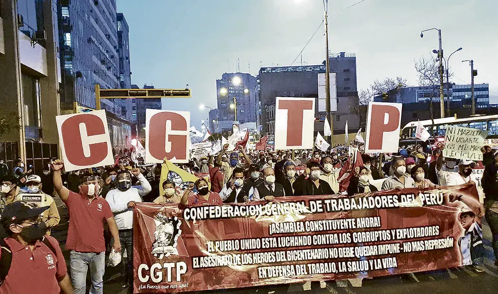 Huelga. Si el MTPE no emite respuesta a la comunicación del sindicato, se considerará ‘silencio positivo’ y procede la medida. Foto: difusión Huelga. Si el MTPE no emite respuesta a la comunicación del sindicato, se considerará ‘silencio positivo’ y procede la medida. Foto: difusión