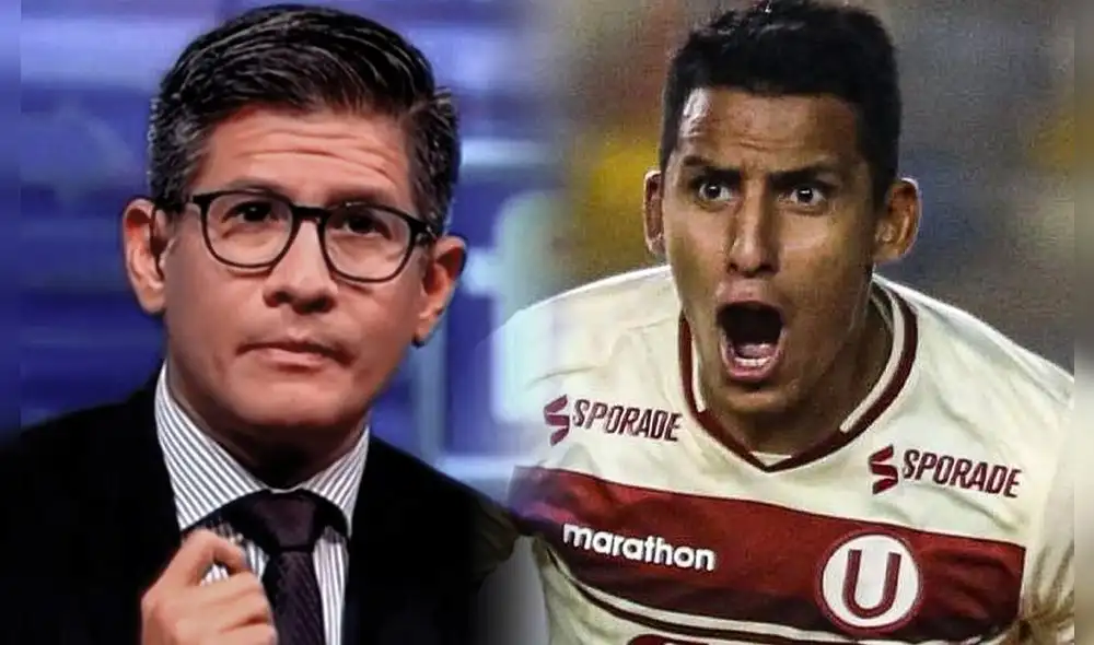 Alex Valera es el máximo goleador de Universitario en la Liga 1. Foto: composición LR/captura de Améerica TV/Universitario