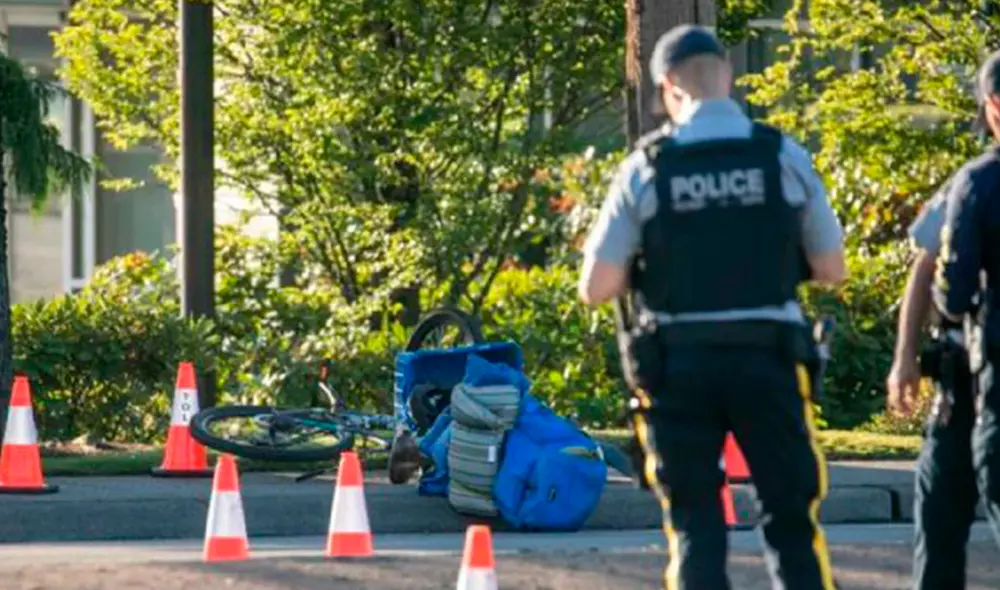 Policía de Canadá detuvo al sospechoso, quién habría planificado ataque contra personas sin hogar. Foto: Twitter Policía de Canadá detuvo al sospechoso, quién habría planificado ataque contra personas sin hogar. Foto: Twitter